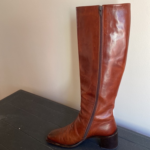 Old money- Boots. Beautiful color, real soft leather. High quality style. - Picture 6 of 13
